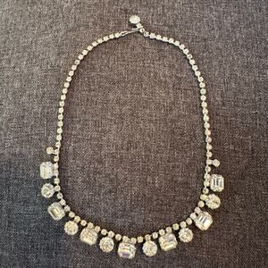 Vintage Weiss Rhinestone Necklace